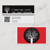 Musikbaum: qr-Code Visitenkarte (Vorne/Hinten)
