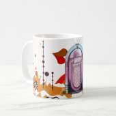 Musikbox Kaffeetasse (Vorderseite Links)
