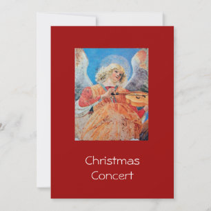 MUSIKCHRISTMAS ANGEL FEIERTAGSKARTE
