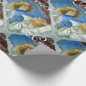 MUSIKCHRISTMAS ANGEL, JOY FRIACE LIEBE PARCHMENT GESCHENKPAPIER (Ecke)