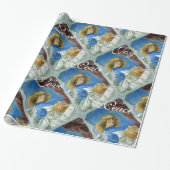 MUSIKCHRISTMAS ANGEL, JOY FRIACE LIEBE PARCHMENT GESCHENKPAPIER (Ungerollt)