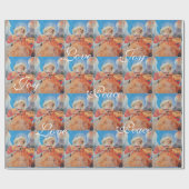 MUSIKCHRISTMAS ANGEL ,JOY PEACE LIEBE GESCHENKPAPIER (Flach)