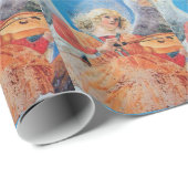 MUSIKCHRISTMAS ANGEL ,JOY PEACE LIEBE GESCHENKPAPIER (Rolleneckpunkt)