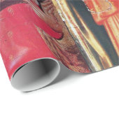 MUSIKCHRISTMAS ANGELN UND MADONNA MIT KIND GESCHENKPAPIER (Rolleneckpunkt)