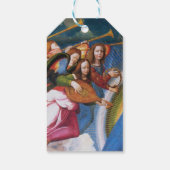 MUSIKCHRISTMAS ANGELS GESCHENKANHÄNGER (Rückseite)