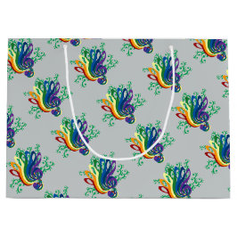 Musikclef-Blumenstrauß Große Geschenktüte