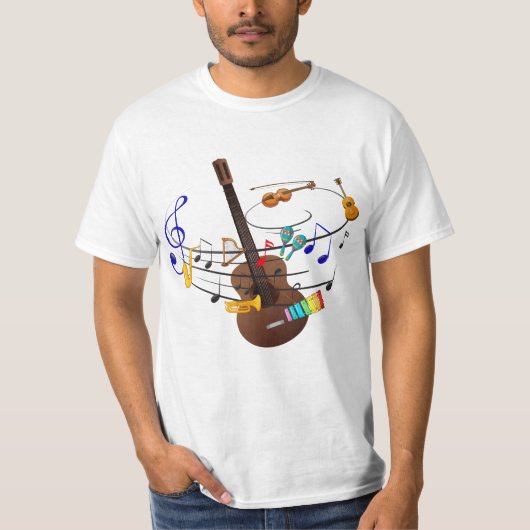 MUSIKDESIGN-T - SHIRT (Vorderseite)