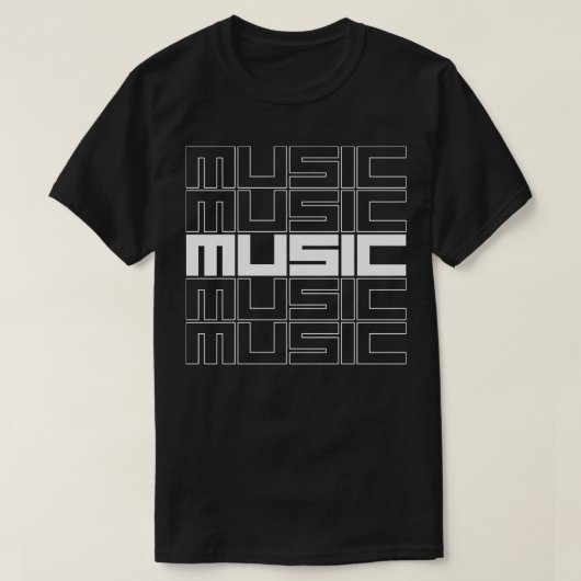 Musikdesign T-Shirt (Design vorne)