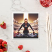 Musikdesignpapier Napkin Serviette (Beispiel)