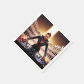 Musikdesignpapier Napkin Serviette (Ecke)