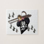 Musikdesigntrommler Puzzle (Horizontal)