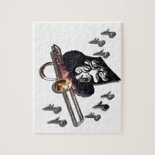 Musikdesigntrommler Puzzle (Vertikal)