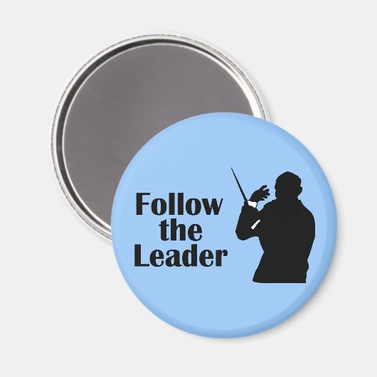 Musikdirektor: Folgen Sie dem Leiter Magnet (Vorderseite/Rückseite)