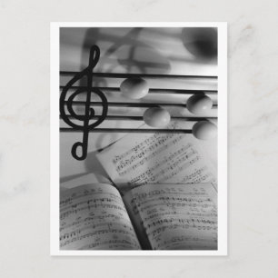 Musikeier Postkarte