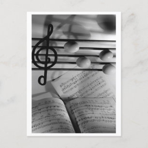 Musikeier Postkarte