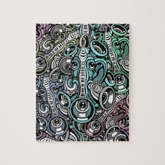 Musikelefant Puzzle (Vertikal)