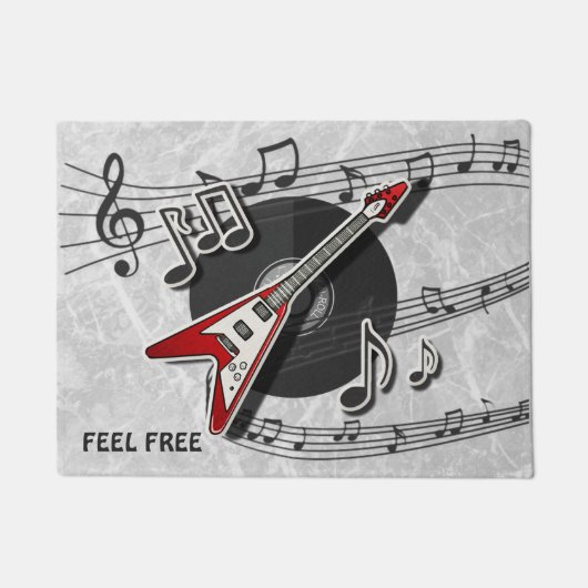 Musikelemente Fußmatte (Vorderseite)