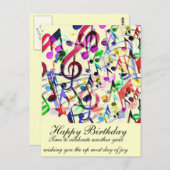 Musikempfehlung_ Postkarte (Vorne/Hinten)