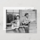 Musiker, 1902 postkarte (Vorne/Hinten)