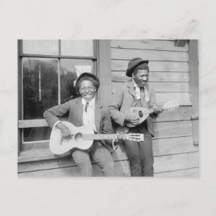 Musiker, 1902 postkarte