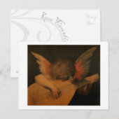 Musiker Angel Postkarte (Vorne/Hinten)