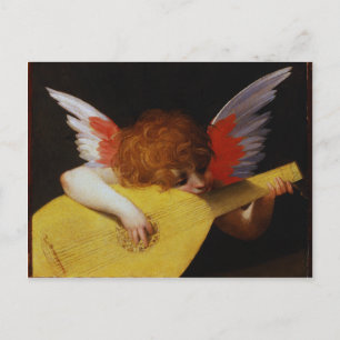 Musiker Angel, Rosso Fiorentino Postkarte