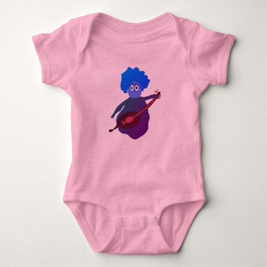 Musiker aus einer anderen Dimension Baby Bodysuit Baby Strampler (Vorderseite)