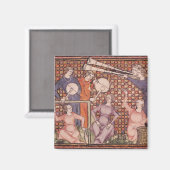 Musiker aus Ovide Moralize Magnet (Vorderseite/Rückseite)