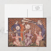 Musiker aus Ovide Moralize Postkarte (Vorne/Hinten)