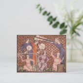 Musiker aus Ovide Moralize Postkarte (Stehend Vorderseite)