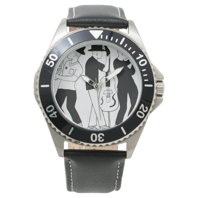Musiker beobachten armbanduhr (Vorderseite)