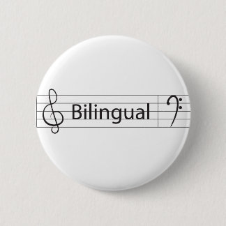 Musiker Bilingual Button
