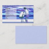 Musiker-Blues Visitenkarte (Vorne/Hinten)