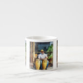 Musiker - Bongo Drums spielen Espressotasse (Vorderseite)