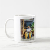 Musiker - Bongo Drums spielen Kaffeetasse (Links)