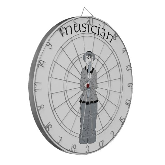 musiker dartscheibe (Vorderseite Links)