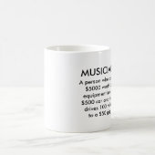 Musiker definieren Tasse (Mittel)