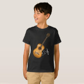 Musiker der akustischen Gitarre T-Shirt (Vorne ganz)