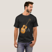 Musiker der akustischen Gitarre T-Shirt (Vorne ganz)
