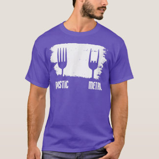 Musiker der Rock Plastic Metal Music Band T-Shirt