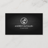 Musiker des Komponisten Arrangeur Visitenkarte (Vorderseite)