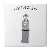 musiker fliese (Vorderseite)