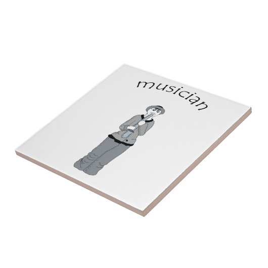 musiker fliese (Seite)