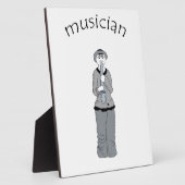 musiker fotoplatte (Seite)