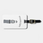 musiker gepäckanhänger (Vorderseite horizontal)