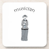 musiker getränkeuntersetzer (Vorderseite)