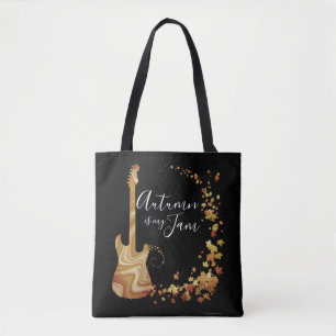 Musiker Gitarrentasche Herbst ist meine Jam Music  Tasche