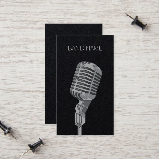 Musiker Gitarrist Singer Band Artist Publicity Ca Telefonnummerkarte (Vorderseite/Rückseite Beispiel)