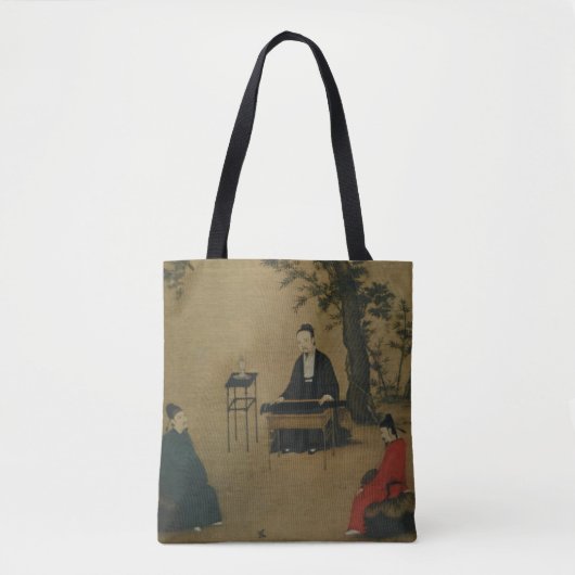 Musiker im Garten Tasche (Vorderseite)
