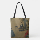 Musiker im Garten Tasche (Rückseite)